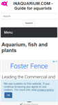 Mobile Screenshot of inaquarium.com